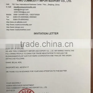 Free Issue Invitation Letter For Visa Services thumbnail-3