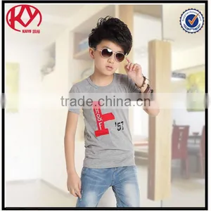 High Quality Kids Tshirt Set , Lovely T-shirts 100% Cotton With New Designing Kid Shirt thumbnail-1