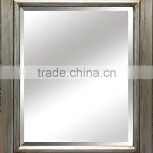 Antique Silver Paulownia Wood Mirror Frame Picture Frame thumbnail-1