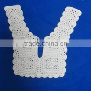 Machine Crochet Cotton Collar Lace thumbnail-1