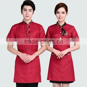 Custom Factory Price 5 Star Restaurant Staffs Hotel Uniforms ,receptionist Uniforms for Waitress thumbnail-3