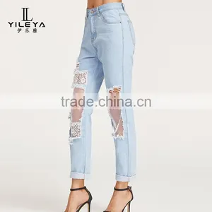 Colombian Leggings Jeans Pants Factory,summer Pants Trousers High Waist thumbnail-2