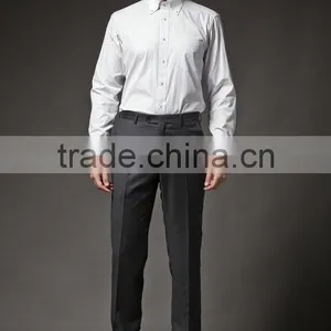 Wholesale Mens Double Button Down Collar Dress Shirts of 2014 Latest Design thumbnail-1