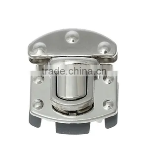 Purse Twist Turn Lock Silver Tone X3.5cm(1 x1 3/8") 3.6cm X2.6cm(1 X1") 3.5cm X2.5cm(1 3/8" X1"), 10 Sets thumbnail-1