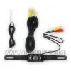 Car Rearview License Plate Black Camera+ IR Night Vision + 1/4 Inch CMOS thumbnail-1