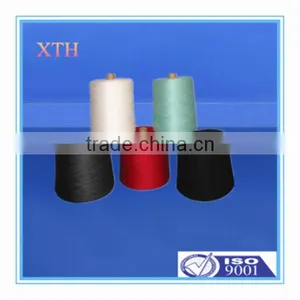 Dope Dyed Virgin Ring Spun 100% Polyester Yarn for Kintting Sewing Thread thumbnail-1