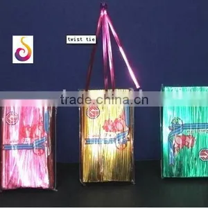 Low Price Hot-sale Twist Tie Wrapping Plaid Ribbon Bows thumbnail-5