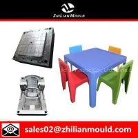 Customized Plastic Kids Table and Chair Mould thumbnail-1