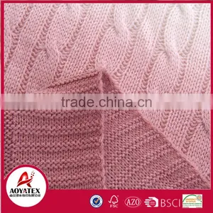 Super Soft 100% Acrylic Assorted Cable Knit Baby Throw Blanket thumbnail-4