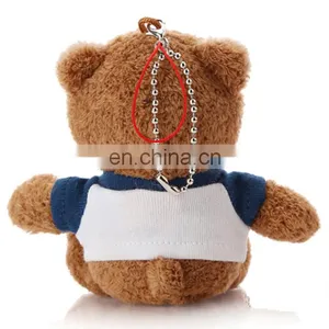 Colorful Wholesale Plush Stuffed Mini Teddy Bear Plush Bear Keychain thumbnail-6