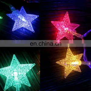Star Batteries LED String Fairy Christmas Light / Small Battery Operated LED Light / LED Christmas Star String Lights thumbnail-5