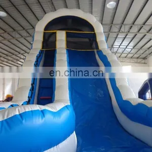 Curve Inflatable Water Slide With Pool thumbnail-4