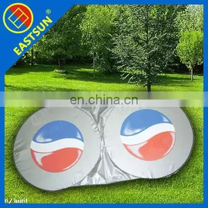 Nylon Car Front Sun Shade With Customized Logo thumbnail-1