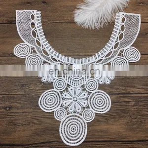 OLN14191 Cotton Dress Neck Designs Neck Trim Lace for Clothing thumbnail-1