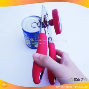 Can Opener, Manual Can Opener Smooth Edge, Easy to Open, Ergonomic/Heavy Duty/ Commercial and Professional Side Cut Wit thumbnail-2