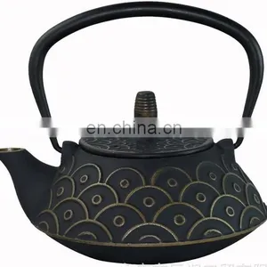 Japanese Enamel Cast Iron Teapot / Teaset thumbnail-1
