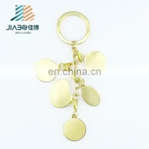 Promotional Custom Made Gold Plating Enamel Metal Keychain thumbnail-3
