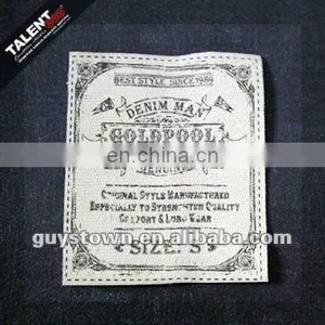 Custom Silk Screen Printing Size Main Label for Garment thumbnail-1