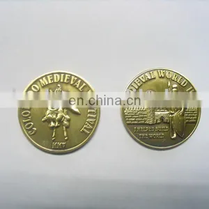 Custom Make Double Side 3D Souvenir Metal Coin, Challenge Anti Bronze USA Coin, World War 3D Bronze Collection Coin thumbnail-1