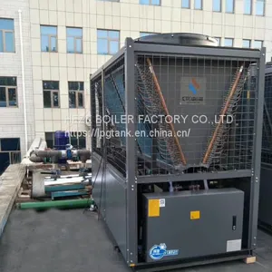 130kw Cooling Capacity Industrial Air Cooled Water Chiller Manufacturer for Cnetral Air Conditioning thumbnail-3