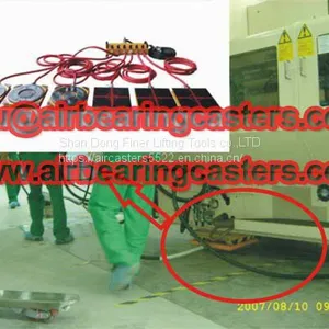 Air Casters Moving Heavy Duty Loads Easily and Safety. thumbnail-2