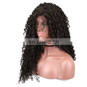Brazilian Virgin Hair Preplucked Deep Wave Full Lace Human Hair Wig thumbnail-5