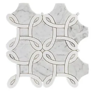 Marble Waterjet Mosaic thumbnail-1