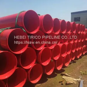 With Coal Tar Pitch Anti Corrosion Steel Pipe High Density Polyethylene Coat thumbnail-1