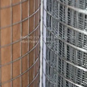 Factory Low Price 1/2 Inch Green 1X2 Pvc Coated Welded Wire Mesh thumbnail-1