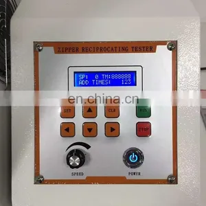 Widely Used Slide Fastener Reciprocating Pulling Tester,bag Zipper Fatigue Tester, Zipper Reciprocating Fatigue Test Machine thumbnail-7