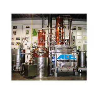 500L Custom Made Red Copper/ Stainles Steel Alcohol Distiller Column Still thumbnail-1