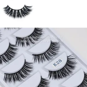 Eyelashes Natural Thick False Eyelashes 5 Pairs Pack thumbnail-3