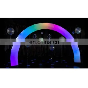 Stage LED Lighting Decoration Airblown Entrance Tunnel Colorful Archway Wedding Inflatable Arch thumbnail-2