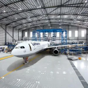 Steel Hangar Portal Frame Roof thumbnail-3