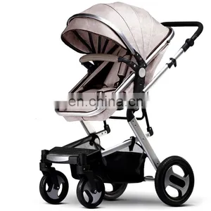Luxury High Landscape Baby Stroller thumbnail-5