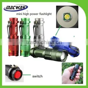 MACWAY Factory Led High Power Pocket Torch Mini Led Flashlight thumbnail-1