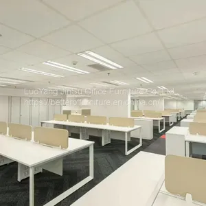 Modular Office Furniture Workstations 4/6/8 Staff Use Office Desk Cooperate Space thumbnail-1