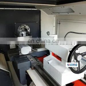 Precision Horizontal Emco Lathe Cnc Turning Center Machine Gsk Siemens Fanuc Control Guangzhou CAK6140 Price for Sale Shandong thumbnail-5