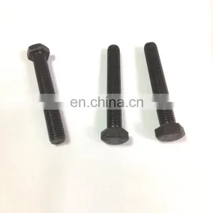 SAE J429 Grade 8 Grade 5 Black Oxide Hex Tap Cap Bolt ANSI ASME B18.2.1 thumbnail-1
