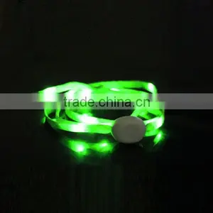 LED Flashing Lighting Light UP Glow in The Dark Skating Shoe Laces Shoelaces thumbnail-3