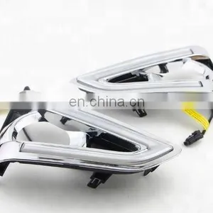 Auto Parts Fog Lamp Light Cover Case With Day - Time Light For REIZ 2014 MARK X thumbnail-4