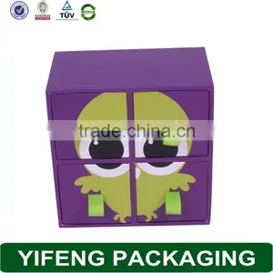 2015 Hot Sale China Supplier High Quality New Products Custom Cardboard Drawer Storage Box thumbnail-4