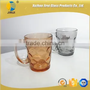 Water Glass Cup With Handle Wholesale thumbnail-1