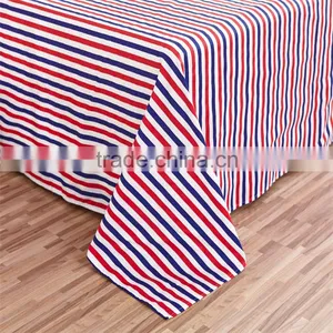 Hot Bright Color Red Maple Leaf Printed Cotton Sheets Set Good Quality 100% Cotton Comforter Bedding Sets Low Price thumbnail-2