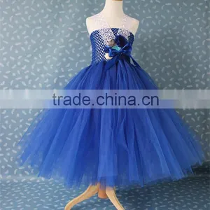 Kids New Elsa Dress Movie Formal Dress and Snowflake Fabric for Elsa thumbnail-1