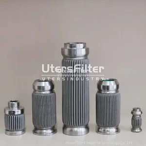 CF-20-3-E-V-0/CF-20-3-E-V-0 UTERS Filter Element Replace of HYDAC Stainless Steel Sintering Filter Element thumbnail-1