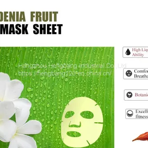 Gardenia Fruit Face Mask Sheet Or Facial Mask Nonwoven Fabric thumbnail-1