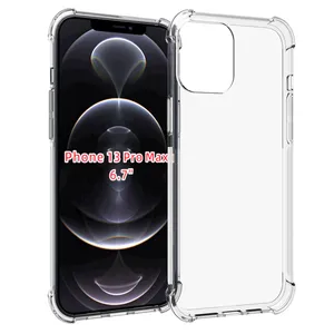 Wholesale Waterproof Clear Phone Case For IPhone 6 7 8 Plus X Xr 11 12 13 14 Pro Max Mini Transparent Phone Case thumbnail-1