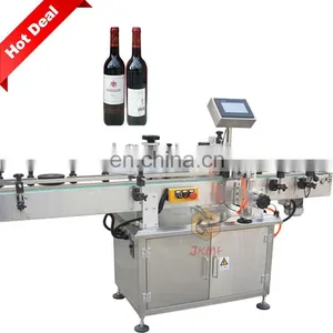 Fully Automatic Wine Bottle Labeling Machine Label Sticker Machine for Wine Bottle thumbnail-1