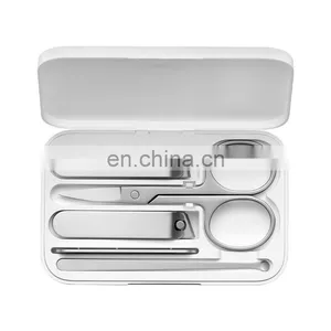 Original Xiaomi Mijia Manicure Nail Clippers Pedicure Set Portable Travel Hygiene Kit Stainless Steel Nail Cutter Tool Set thumbnail-5